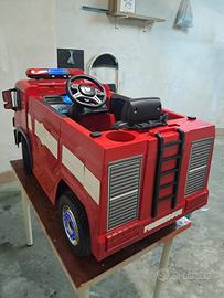 Camion elettrico pompieri bambini