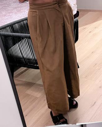 Pantaloni  palazzo Soho de Luxe 42 M marr tabacco