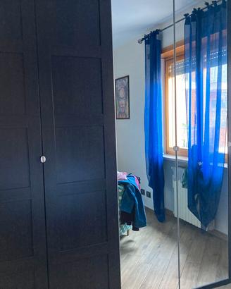 Camera completa IKEA Pax+Malm+Hemnes nero/marrone