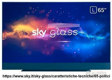 TV 65 pollici Sky glass blu
