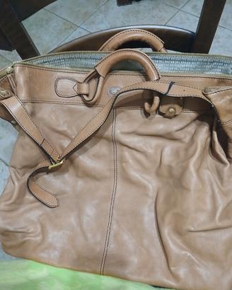 Borsa The Bridge originale, pelle cuoio