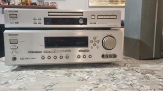 Home Theater Onkyo TX - SR502E e Lettore DV  			