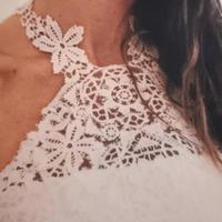 Abito da sposa in pizzo siciliano 