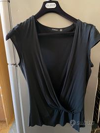 Maglia in cotone nera MEXX