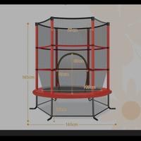 salterello rete tappeto elastico