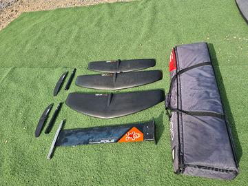Starboard foil per wing 