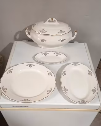 Set  tavola Vintage Freda Capodimonte Extra  Forte