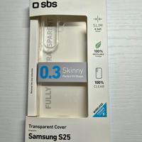 Cover trasparente in silicone SBS per  S24/S25 