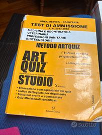 Libri per  test medicina e professioni sanitarie.