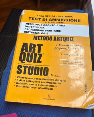 Libri per  test medicina e professioni sanitarie.