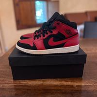 jordan 1 mid bred reverse