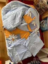 Completo letto matrimoniale per camper