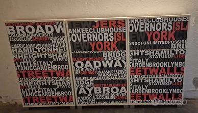 n.3 scarpiere x 9 paia di scarpe ciascuna