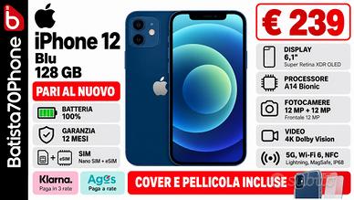 Apple iPhone 12 Blu 128 GB