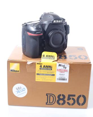FOTOCAMERA DIGITALE REFLEX FF NIKON D850. NITAL.