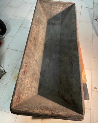 Madia antica tradizione contadina in legno