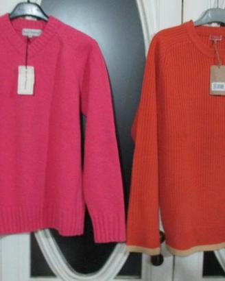 N.2 pullover nuovi c/cartellino di Bread&Co(E 9cad