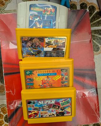Famicom famiclone cartucce multigame