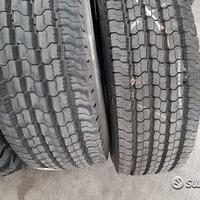 Coppia pneumatici usate 215 75 17.5 dunlop sp 391