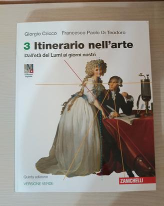 Libro "Itinerario nell'arte 3" -Zanichelli - NUOVO