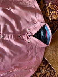 Camicia rosa uomo zara clearance