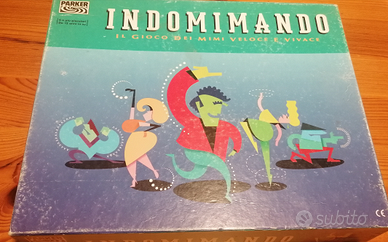 Gioco dei mimi Indomimando 1993 Edizioni Parker