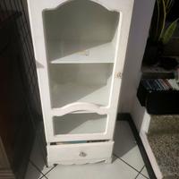 mobiletto bianco country shabby chic pefetto 