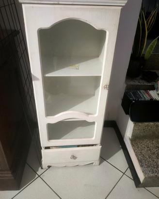 mobiletto bianco country shabby chic pefetto 