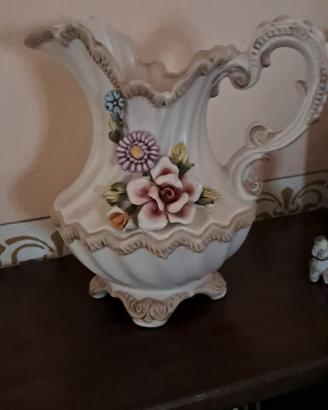 vaso anfora Capodimonte 