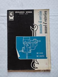 Manuale Edoardo Weber carburatore 