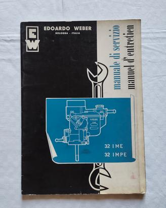 Manuale Edoardo Weber carburatore 