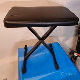 Panca sgabello per pianoforte tastiere 