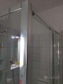 Box doccia, cristallo temperato 6 mm