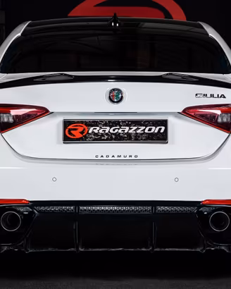 Alfa Giulia 2.0 Q4 Veloce Scarico inox 4 terminali