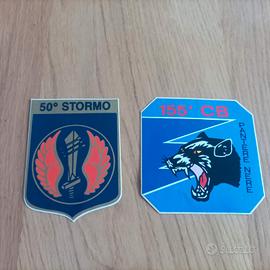 Adesivi aeronautica militare 50 e 155 stormo