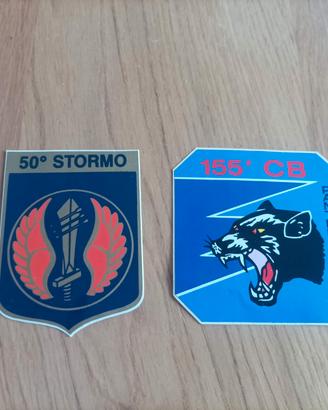 Adesivi aeronautica militare 50 e 155 stormo