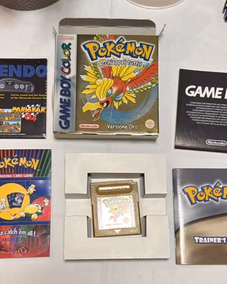 Pokémon Oro Game Boy Color CIB
