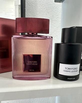 Tom Ford cafe rose e Ombre leather EDP 100ml