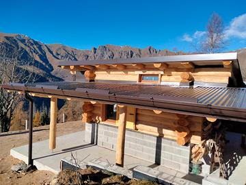 Casa blockbau canadese