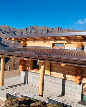 Casa blockbau canadese