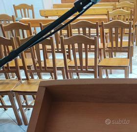 Sedie cucina massello