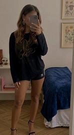 Maglia maniche lunghe John Richmond nera aquila
