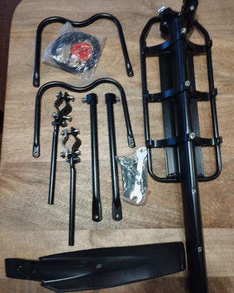 Portapacchi Bici in alluminio marca Calar