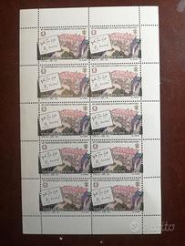 VATICANO 2024 - MINI FOGLIO ACCORDI VILLA MADAMA