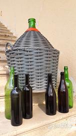 BOTTIGLIE, BOTTIGLIONI, DAMIGIANE