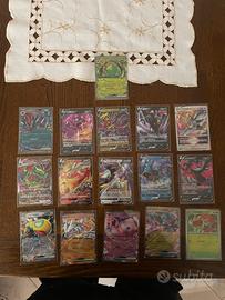 Lotto 16 carte Pokemon Coreane/Giapponesi