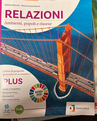 Libro di geografia RELAZIONI
