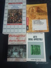 Lotto 4 libri Religione, storia, spiritualità 