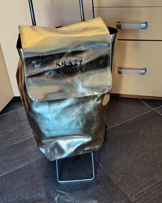 Carrello Spesa Vintage Krazy Krizia Dorato - Nuovo