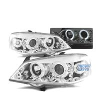 FARI OCCHI ANGEL PER OPEL ASTRA G 97-04 CROMATO